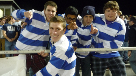 The rooting section at Bellarmine Prep of San Jose has always been one of the most fun to listen to in Northern California. Will they be whooping it up this week against Archbishop Mitty?