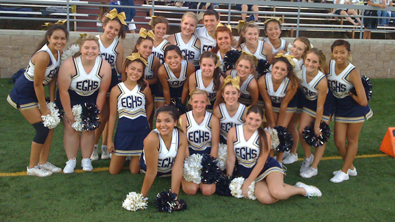 With a 12-1 record, there were often happy cheerleaders last season Elk Grove. Should be more of the same in 2013. Photo: Paul Muyskens.
