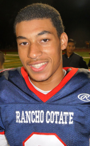 One of the top ninth-grade players in Northern California was receiver/safety Chris Taylor-Yamanoha from 12-1 Rancho Cotate of Rohnert Park.