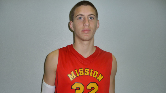 Mission Viejo's Evan Zeller, who scored 50 points in a game earlier this week for a school record, is shown as a sophomore when the Diablos played in the CIF Southern Section championships.