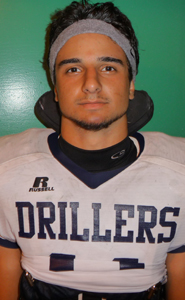 Senior linebacker Kenneth Trueba helped Bakersfield post a win early in the season over Long Beach Poly.