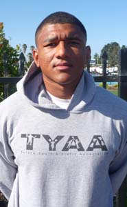 We didn't have a tight end on the all-state small schools team, but couldn't resist with Stanford-bound Kevin Palma, who had another outstanding season at Mission Oak of Tulare.