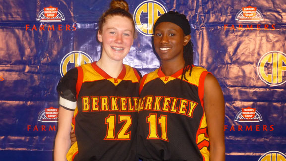 Rachel Howard and Desire Finnie played starring roles in Berkeley's emergence in the CIF NorCal Division I playoffs. When those two are on the floor, playing well and don't have fouls, their team is hard to beat.