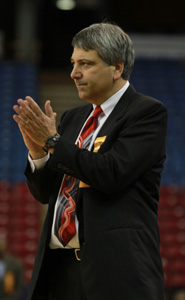 Head coach Stephen Pezzola from Salesian of Richmond also coaches for Orinda Magic. Photo: Willie Eashman.