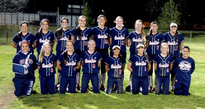 The Great Oak of Temecula softball team has been one of the state's best so far this season, but will soon be ending an unusually long layoff between games. Photo courtesy Great Oak High School.