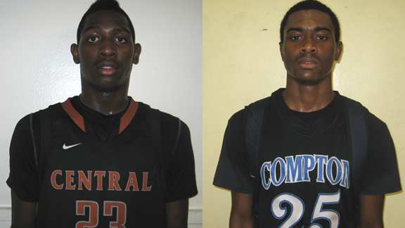 Fresno Central's Murshid Randle and Compton's Kyron Cartwright are two of the best underclass point guards in the state. 