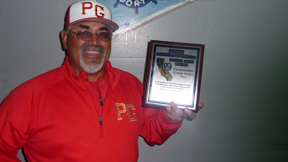 Pacific Grove head coach Gil Ruiz and his team will start next season with a 38-game win streak and will go for third straight section title. Photo: Mark Tennis.