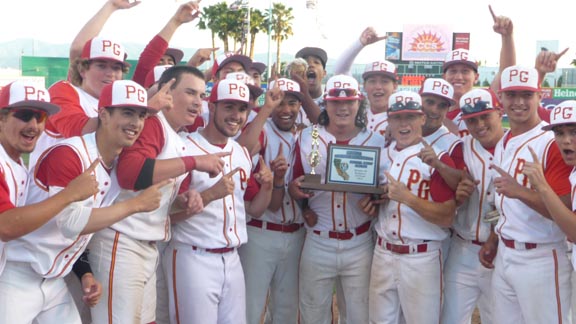 Players from Pacific Grove got it done in the CCS Division III title game and will go into the record books with a 31-0 season record. Photo: Mark Tennis.