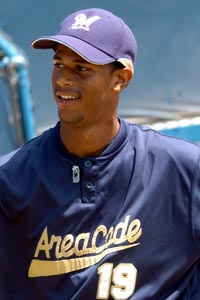 Aaron Hicks went from being part of an all-time top 25 team at Long Beach Wilson to starting in the outfield of the Minnesota Twins. Photo: Scott Kurtz.