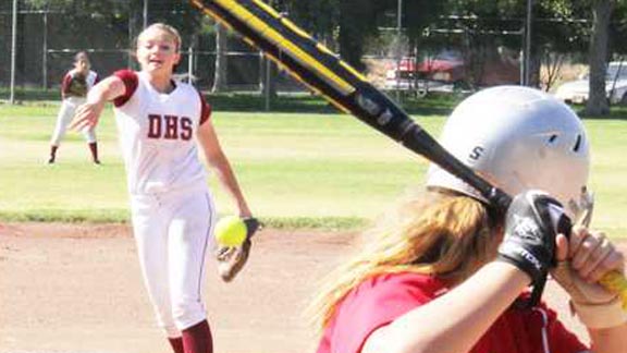 Sophomore pitcher Alyssa Stockton from Delhi in the CIF Sac-Joaquin Section was among the state leaders in strikeouts with a reported 324. Photo: Courtesy of family.