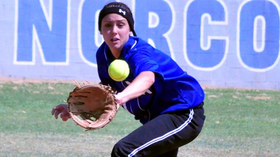 Kylie Reed's play at shortstop and as one of the best leadoff hitters in state history proves to be enough for her to be chosen Ms. Softball State Player of the Year. Photo: Gary Evans