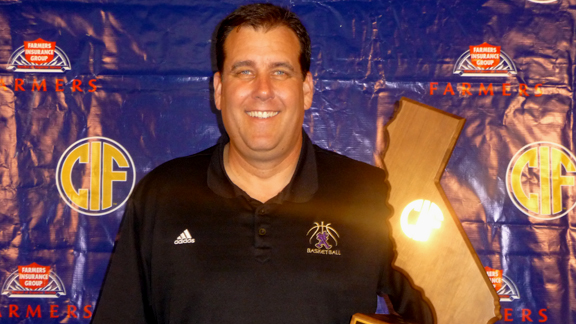 Mike Haupt was named CIF San Diego Section Player of the Year in 1984 at Mira Mesa and this past season won his first CIF state title in his 17th year as St. Augustine’s head coach. Photo: Mark Tennis