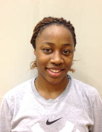 Angel Johnson of Stockton St. Mary's gives the Rams' toughness on the inside despite her 5-foot-8 frame. 