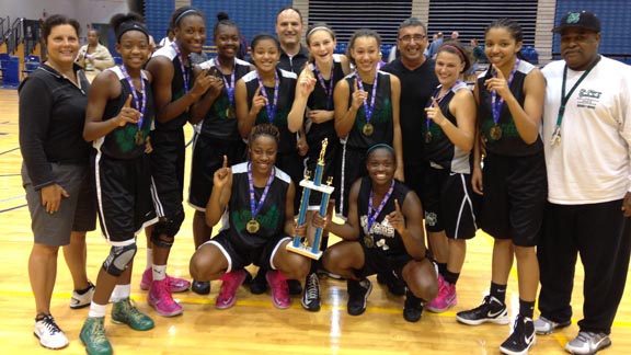 A squad almost entirely of incoming freshmen and sophomores from St. Mary's of Stockton was too much at the 2013 San Diego Classic. Photo: Harold Abend.