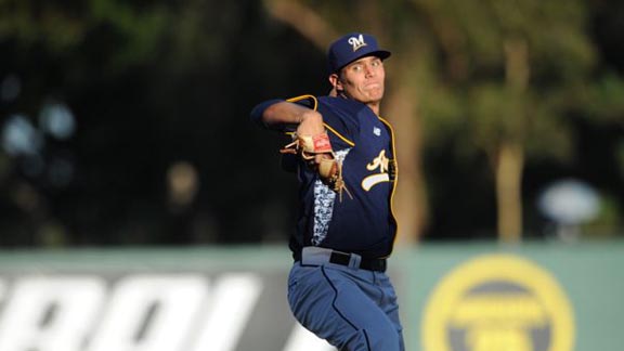 He's tall, he's a lefty and he hit 92 mph at the Area Code Games. Brady Aiken from Cathedral Catholic seems to have a bright future. Photo: Scott Kurtz (Courtesy Student Sports).