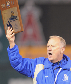 It has been announced that this will be the final season at Santa Margarita for head coach Harry Welch. Photo: Scott Kurtz.