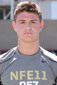 Ricky Town, the team's QB for 2012-14, will play next for USC. Photo: Tom Hauck (Courtesy Student Sports).