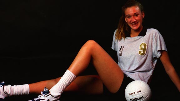 One player that came to a magazine cover shoot for Cal-Hi Sports when she was in high school was Kerri Walsh from Archbishop Mitty of San Jose. We're pretty sure most of you know what she's done in the Olympic Games. Photo: Courtesy Student Sports.