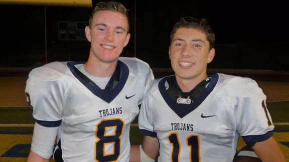 Senior receiver Justin Priest and sophomore quarterback Ian Book have been two of the standouts for Oak Ridge of El Dorado Hills, which debuts at No. 24 in the state this week.