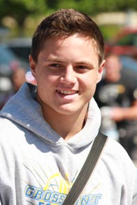 Grossmont quarterback Anthony Lawrence also is one of the top scholar athletes in the San Diego area.Photo: Willie Eashman.