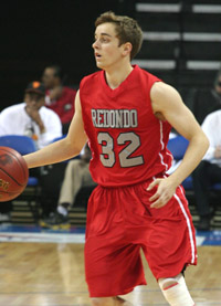 Ian Fox from Redondo of Redondo Beach is on the move during CIF 2013 D2 state final. Photo: Willie Eashman.