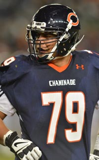 Bar Milo from Chaminade of West Hills is part of a great crop of juniors (especially receivers and offensive line) from the San Fernando Valley. Photo: Scott Kurtz.