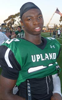 Nathan Tilford of Upland could be a freshman to watch in upcoming years. Photo: Mark Tennis.
