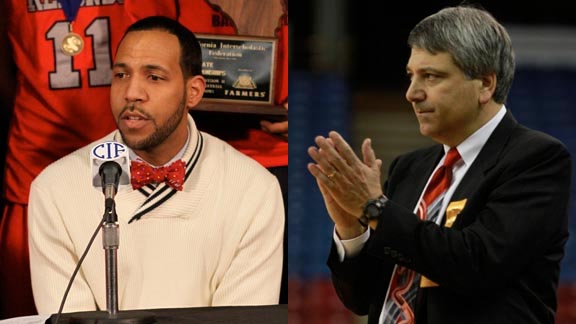 Redondo boys head coach Reggie Morris Jr. and Salesian of Richmond girls head coach Stephen Pezzola are hopeful of having teams once again in the CIF state finals. Photos: Willie Eashman.