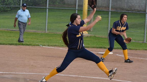 Marina Vitalich from Mary Star of San Pedro has been a State Stat Star for two straight weeks and should be putting up big totals all spring. Photo: Jamaal Street.