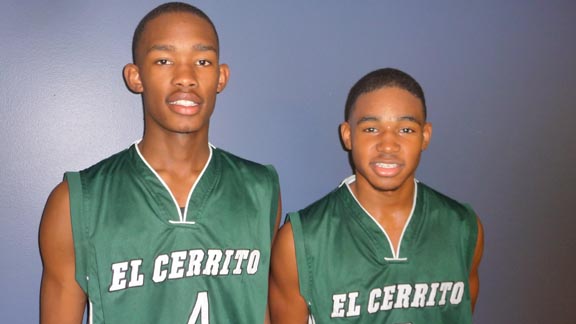 Sophomore Sayeed Pridgett and junior Tyrell Alcorn have helped El Cerrito reach the CIF North Coast Section Division III final against top seed Bishop O'Dowd. Photo: Mark Tennis.