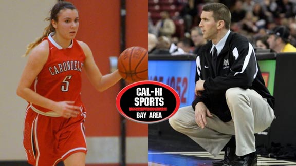 Look for Natalie Romeo and girls team from Carondelet of Concord and head coach Tim Kennedy and boys team from Archbishop Mitty of San Jose to be in this year's Northern California Open Division playoffs. Photos: Phillip Walton/SportStars & Willie Eashman.