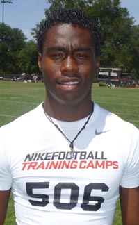 Brandin Cooks was MVP for the wideouts when the Nike Football Training Camp was held at Stanford in the spring of his junior year at Lincoln High of Stockton. The next week offers began coming in from major colleges. This year's NorCal camp will be May 18 at Chabot College in Hayward. Photo: Mark Tennis.