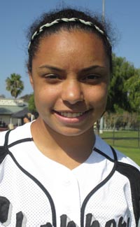 Ashleigh Hughes of Antelope was ranked as among the top 50 college prospects in the nation at the start of the season and backed it up by hitting .532 with 24 RBI. She'll play next at Arizona. Photo: Student Sports.