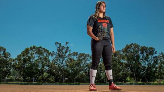 Junior Taylor McQuillin and her team from Mission Viejo end up standing alone atop the final state rankings and have been named State Team of the Year. Photo: Courtesy Student Sports.