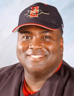 Gwynn had recently signed a one-year extension to continue as the head baseball coach at San Diego State. He often attended the Area Code Games in his hometown of Long Beach to scout future players.
