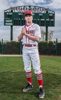 Harvard-Westlake's Ezra Steinberg will play next at Oregon. Photo: Harvard-Westlake Facebook page.