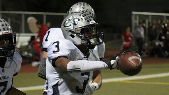 There are high expectations this season for DB Darrion Molton and the rest of the team at Chaparral of Temecula. The Pumas led the way with four players on the Cal-Hi Sports preseason All-Inland Empire team. Photo: DarrionMolton.com.