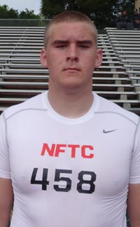 Eureka's Jake Hansen has risen up the charts in the last eight months and has committed to Oregon. Photo: Mark Tennis.