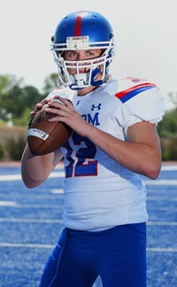 Jake Browning and teammates at Folsom were ranked No. 1 ahead of De La Salle in this week's MaxPreps computer rankings. The computer obviously wasn't present the last two years when Browning and the Bulldogs lost to the Spartans 49-15 and 49-17. Photo: James K. Leash/Sportstars.