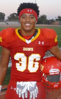 Currie Thomason had an outstanding game for Cathedral Catholic in win last year vs. Oaks Christian. Photo: Mark Tennis.
