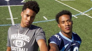 Valley Christian brothers Collin Johnson and Kirk Johnson are both committed to Texas. Photo: SportStars Magazine.