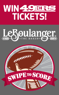 For details on San Francisco 49ers ticket giveaway for Levi's Stadium, CLICK HERE.