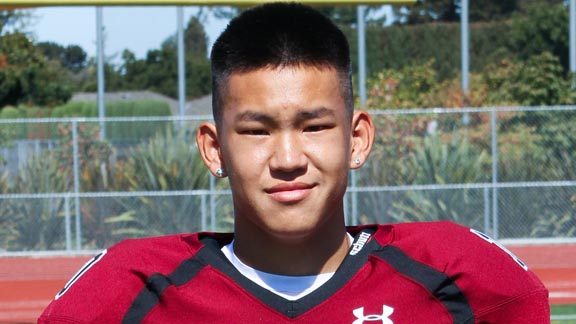Sophomore quarterback Phillip Tran is out to an outstanding start for his sophomore season as the starter at Fremont of Sunnyvale. Photo: QuickCycle Photo LLC.
