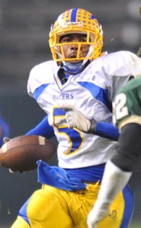 Sacramento Grant's Darvin McCauley had a huge game when Pacers beat Long Beach Poly in 2008 CIF Open Division final. Photo: Scott Kurtz.