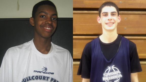 Jordan Brown (left) of Roseville Woodcreek is the top incoming freshman in the state while Spencer Freedman is arguably the top shooter. Photo: Ronnie Flores   