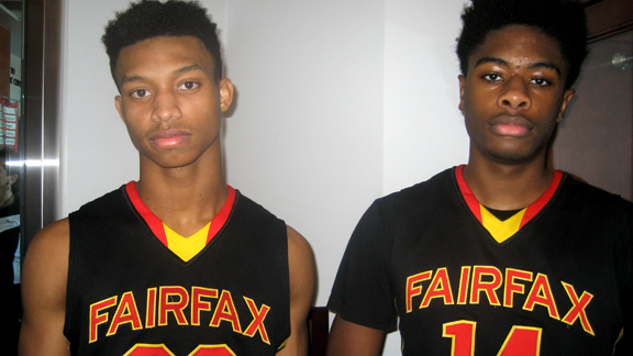 Lorne Currie (left) and Lindsey Drew have helped Fairfax of Los Angeles to an unbeaten record, including a win on Monday night over Westchester. Photo: Ronnie Flores.