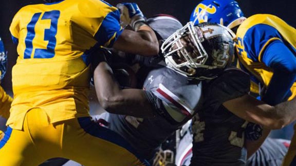 Both Bishop Amat of La Puente and JSerra of SJ Capistrano, who played in CIFSS Pac-5 semifinals, have had players added as all-state nominees. Photo: Miguel Vasconcellos/OCSidelines.com.