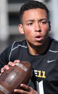 Best wishes to Malik Henry, who is eligible for all-state honors due to his work last fall at Westlake of Westlake Village but who has announced that he'll be transferring to IMG Academy of Bradenton, Fla. Photo: Student Sports.