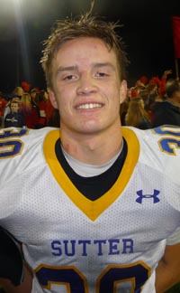 Riley Vickner shined on defense for CIF Northern Section D3 championship team.