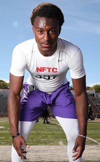 Frank Buncom of St. Augustine was one of the state's top DBs, earned All-San Diego Section honors twice and is going to Stanford. Photo: Student Sports.